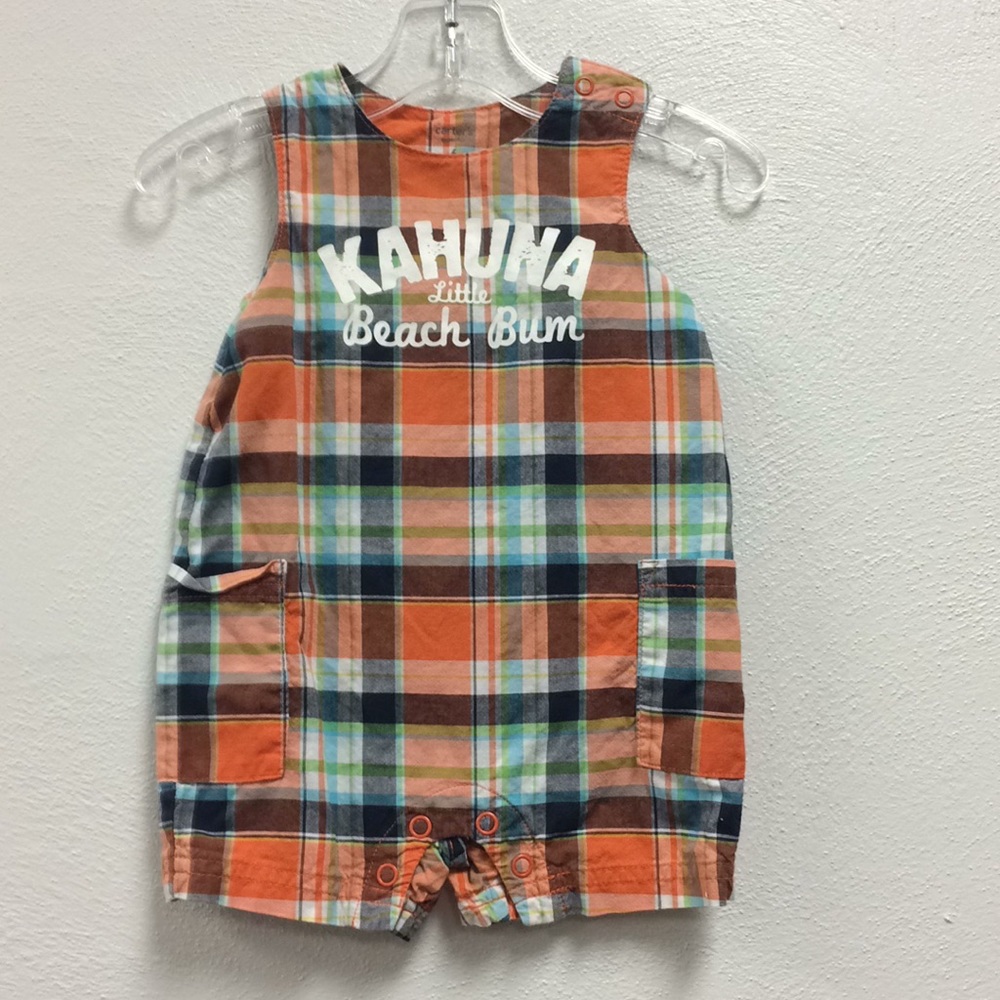Boys one piece summer outfit size 3 to 6 months